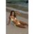 Tropic Drift Swim Top Yellow