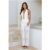 Dream Lace Embroidered Pants Cream