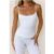 BASE Supersoft Sculpt Cami Top White