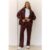 BASE Fleece Zip Up Hoodie Brown