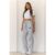 BASE Fleece Straight Leg Sweatpants Grey Marle