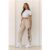 BASE Fleece Cuffed Sweatpants Beige