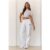 BASE Contour The Baby Tee Crop Top Oat Milk