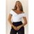 BASE Contour In The Studio Off Shoulder Top White
