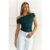 BASE Contour Baseline Off Shoulder Top Green