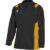 Gilbert Rugby Gilbert Revolution Warm Up Jacket – Junior – Size: Age 11 – 12 – Black/Amber