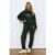BASE Cuffed Emblem Sweatpants Green