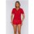 Sunkissed Socialite Knit Top Red