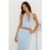 Inspo Halter Top Blue