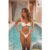 Sun-Kissed Swim Top White Floral