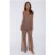 Romance Society Sequin Knit Set Tan