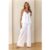 Bayside Daydreaming Embroidered Pants White