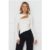 Off To Work Long Sleeve Top Cream