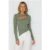 Off To Work Long Sleeve Top Khaki