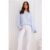 Warm Cottage Knit Sweater Blue