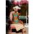 Beach Patrol Swim Top Green