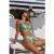 Heart Of Dixie Swim Top Green