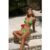HELLO MOLLY Tiki Tease Swim Top Poison Green