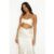 VIPs Accepted Satin Crop Top Champagne