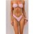 Honey Haven Strapless Bikini Top Strawberry Pink