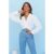Delicate Lover Crop White
